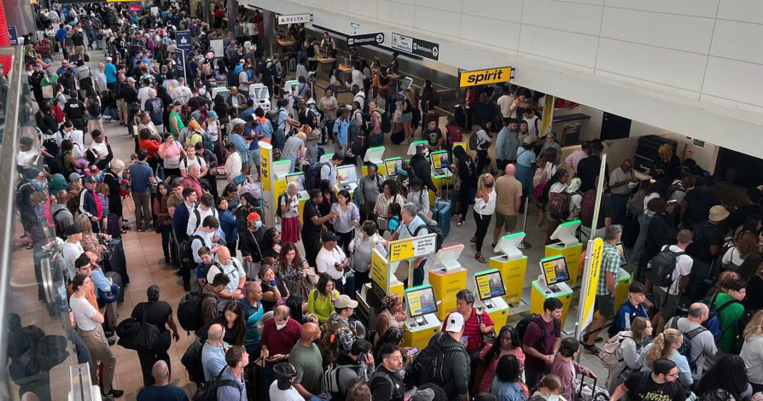 Worldwide Tech Outage Disrupts Flights, Banks And Media Outlets