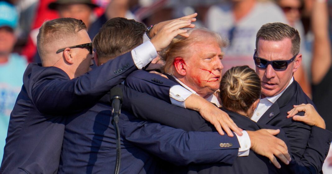 Trump describes in detail being shot by a would-be assassin