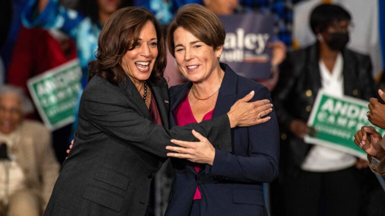 Healey throws support behind Harris after Biden bows out of presidential race
