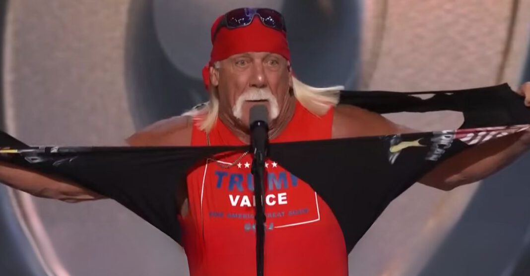 Hulk Hogan calls Trump ‘a real American hero’ at RNC