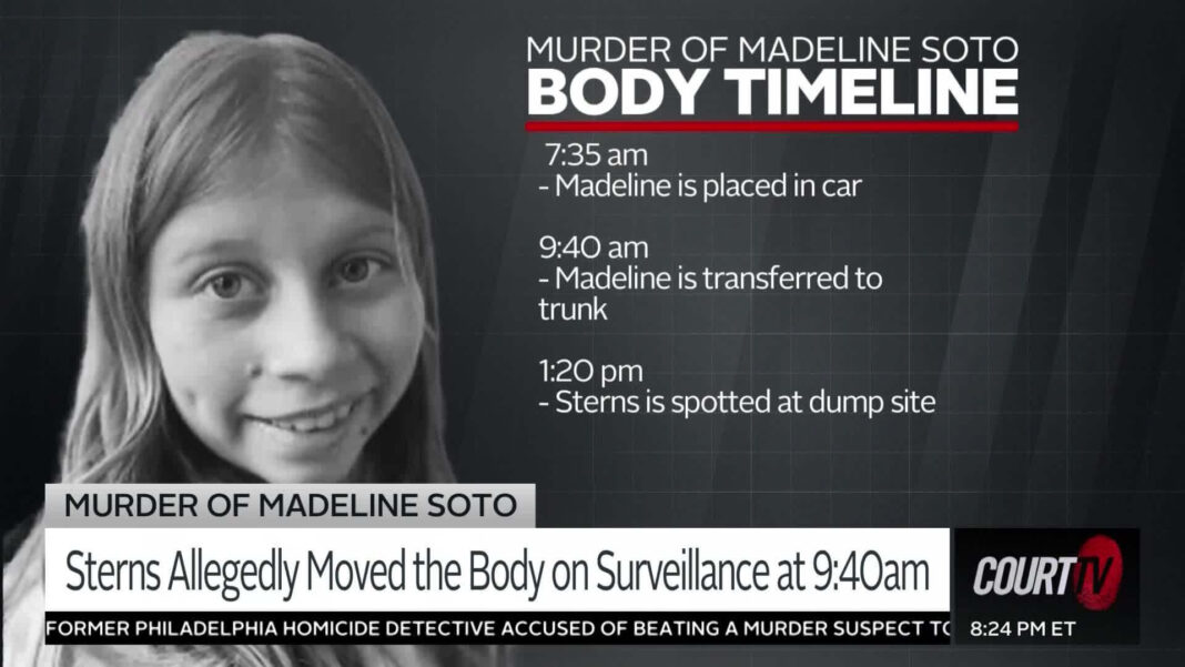 Murder of Madeline Soto: Court TV Retraces Stephans Sterns’ Steps