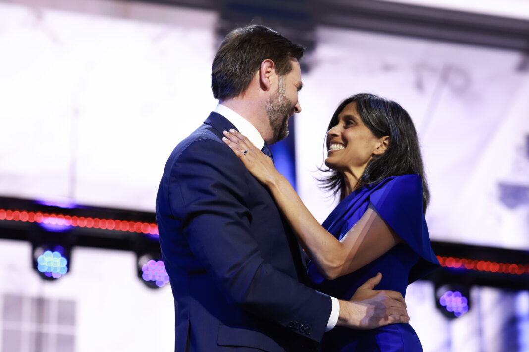 Usual Cast Of Far-Right Extremists Goes Into Racist Tailspin Over JD Vance’s Wife