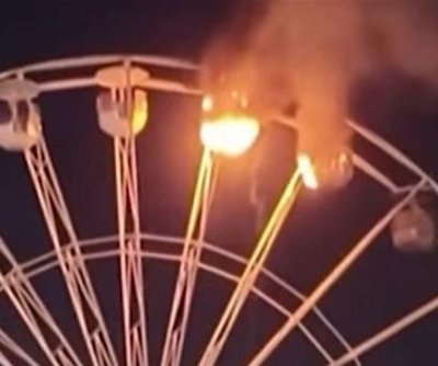 Ferris wheel catches fire at music festival in Germany; 20 hurt