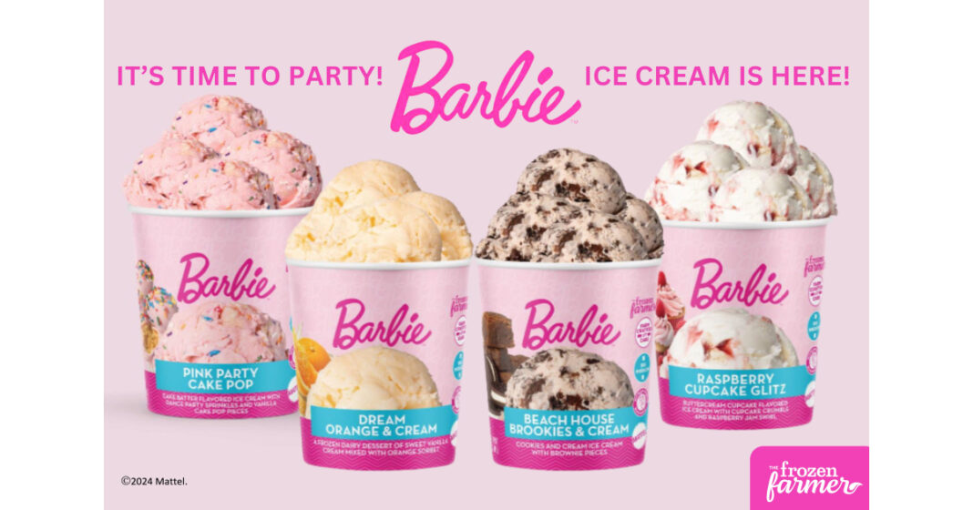 Prepare Your Tastebuds to Party with Barbie Ice Cream Pints by The Frozen Farmer