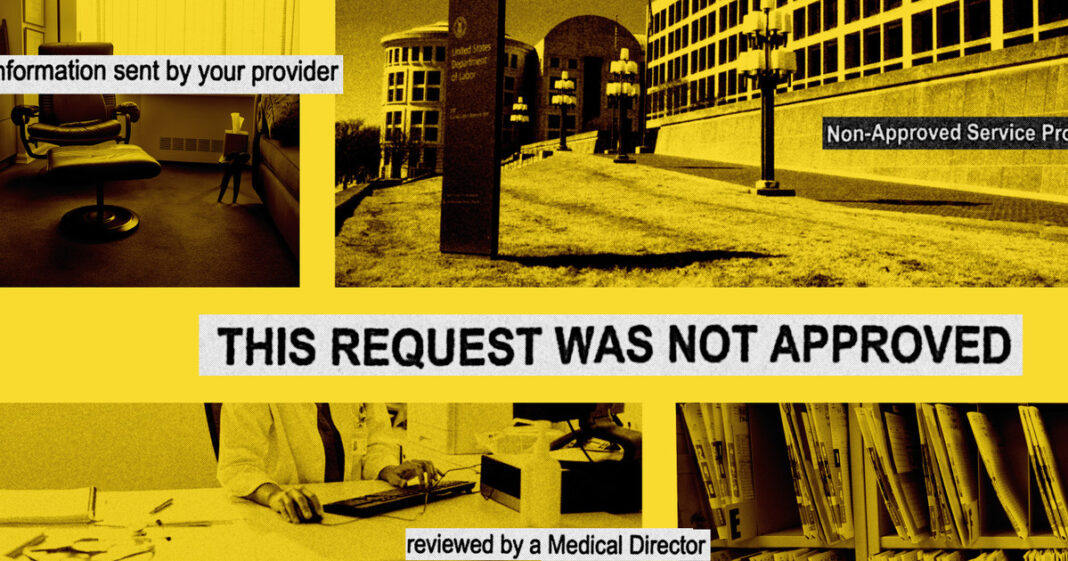 Insurers Failed to Comply With Mental Health Coverage Law, Department of Labor Report Finds