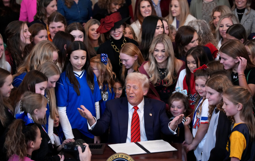 Trump Bans Biological Males from Women’s Sports