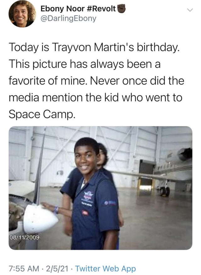 Trayvon Martin would’ve been 30 years old yesterday