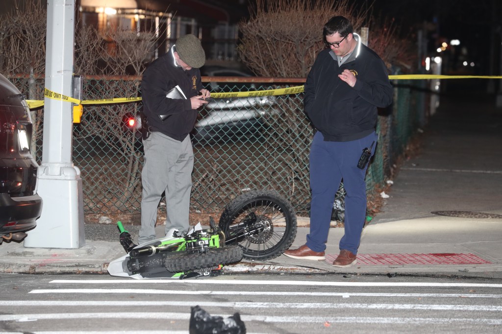 18-year-old boy killed, teen girl injured after motorbike collides with minivan in NYC