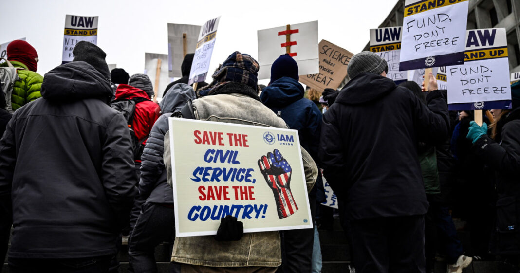 ‘You lose all hope’: Federal workers gripped by mental health instability amid Trump cuts