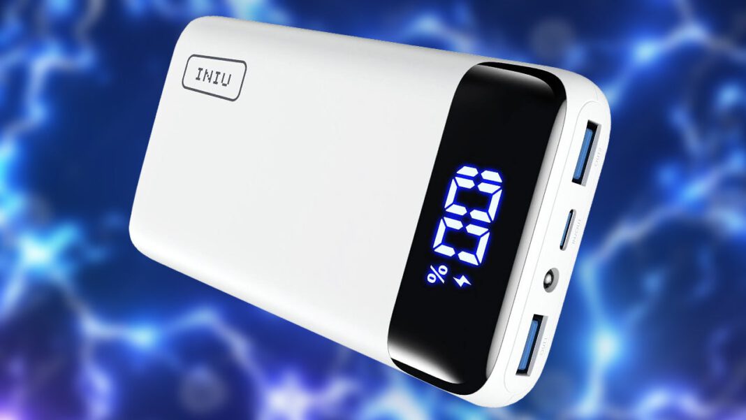 The Iniu 20,000mAh 22.5W Power Bank Just Dropped to $12 on Amazon