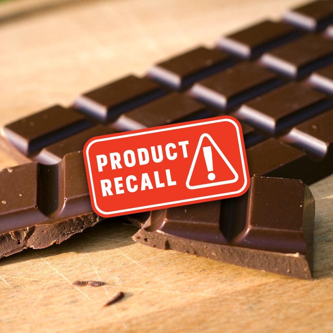 Chocolate Bars Recalled Across the U.S. After Small Stones Were Found In Them