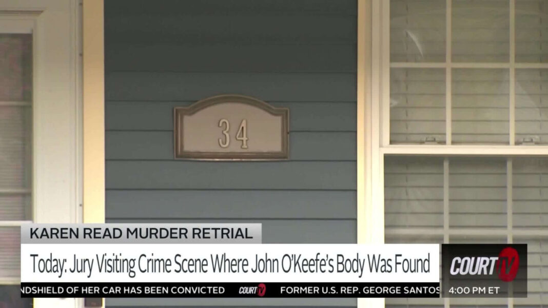 Karen Read Retrial: Jury Visits Scene Where John O’Keefe’s Body Was Found