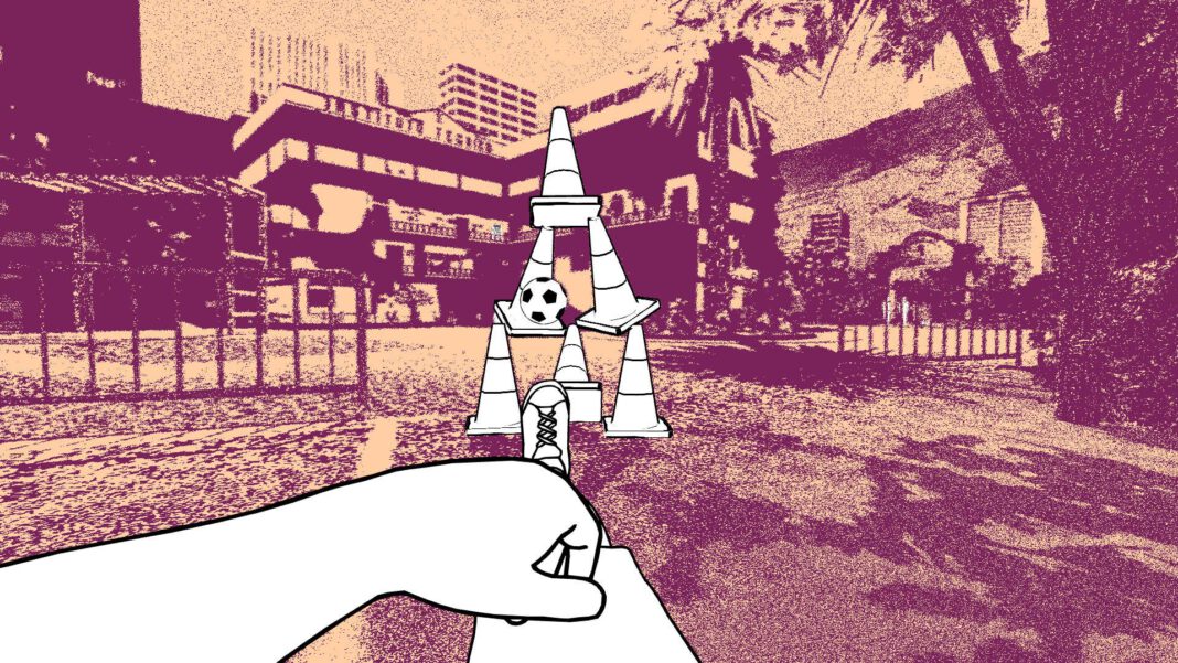 Despelote is a beautiful, “semi-autobiographical” football game set on the streets of Ecuador’s capital, and you can play it now