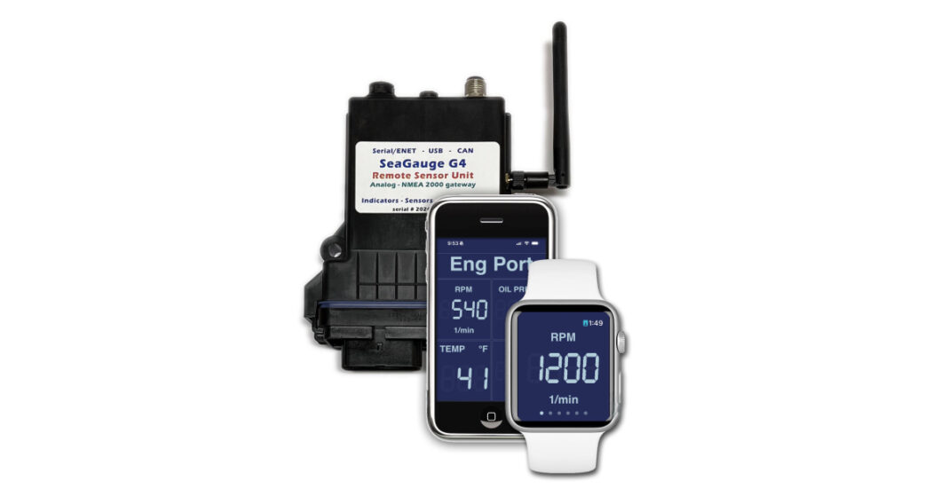 SeaGaugeG4™ Vessel Analog Gateway Adds Direct Apple Watch Support via Latest NMEAremote iOS Update